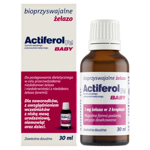 Actiferol Fe Baby, zawiesina doustna, 30 ml