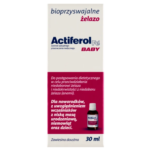 Actiferol Fe Baby, zawiesina doustna, 30 ml