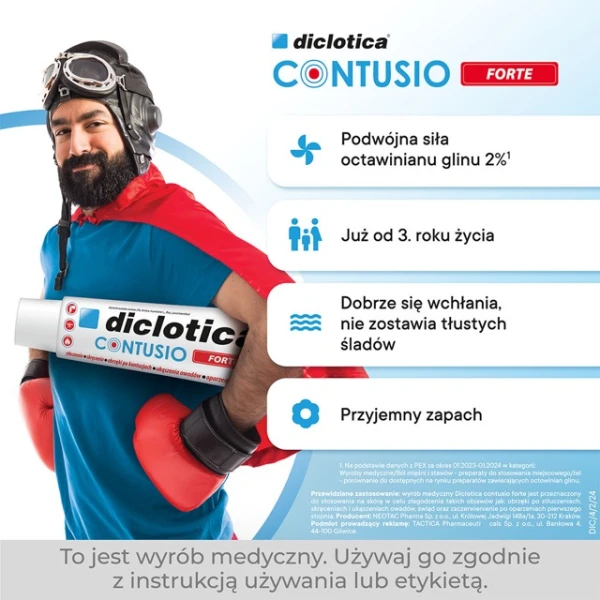 Diclotica Contusio Forte żel, 75 g