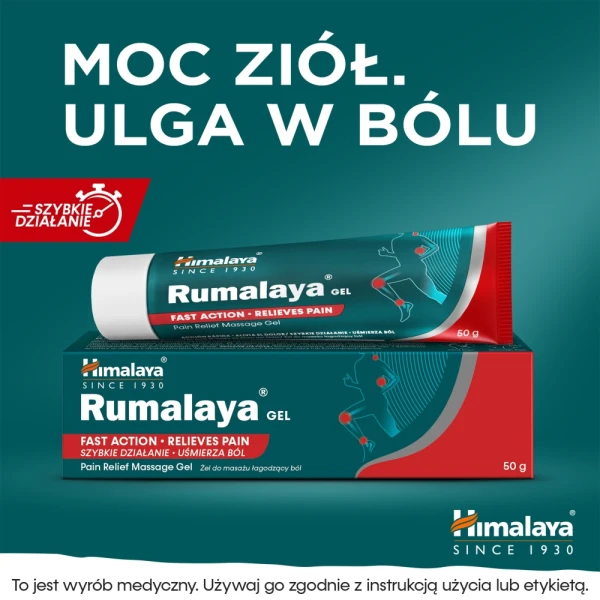Himalaya Rumalaya żel kojący, 50 g