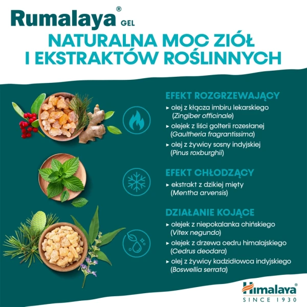 Himalaya Rumalaya żel kojący, 50 g