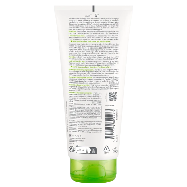 Bioderma Sebium Hydra Cleanser, oczyszczająca emulsja, 200 ml