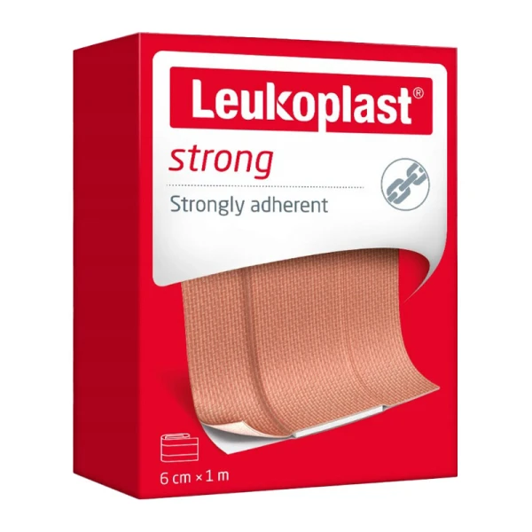 Leukoplast Strong, plaster do cięcia, 1 m x 6 cm