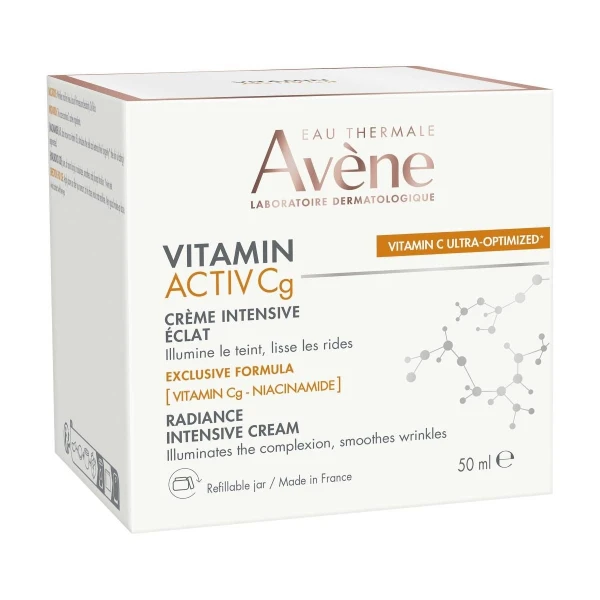 Avene Vitamin Activ Cg, Rozświetlający krem do twarzy, 50 ml