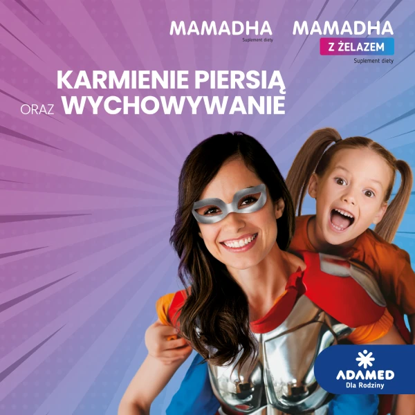 MamaDHA z żelazem, 60 kapsułek
