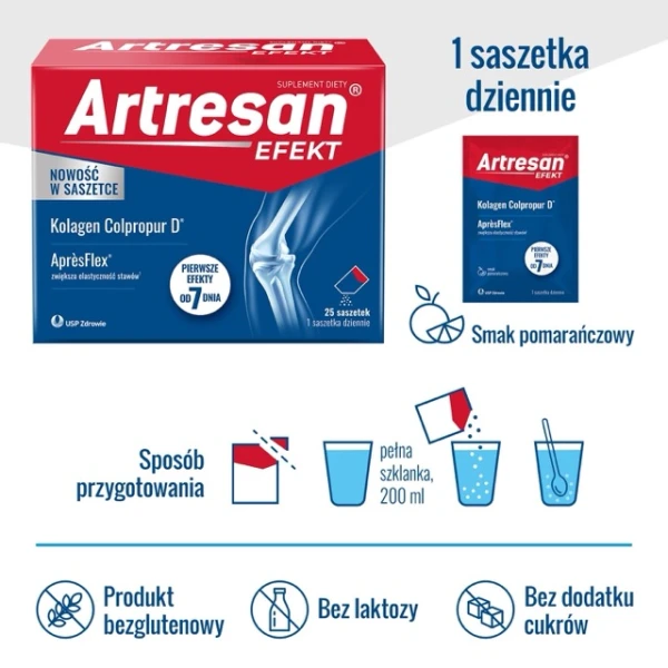 Artresan Efekt, 25 saszetek