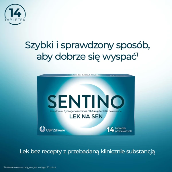 Sentino 12,5 mg, 14 tabletek powlekanych