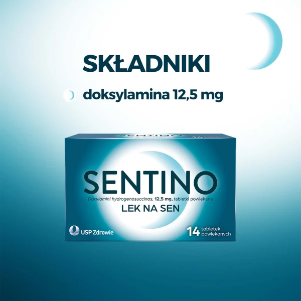 Sentino 12,5 mg, 14 tabletek powlekanych