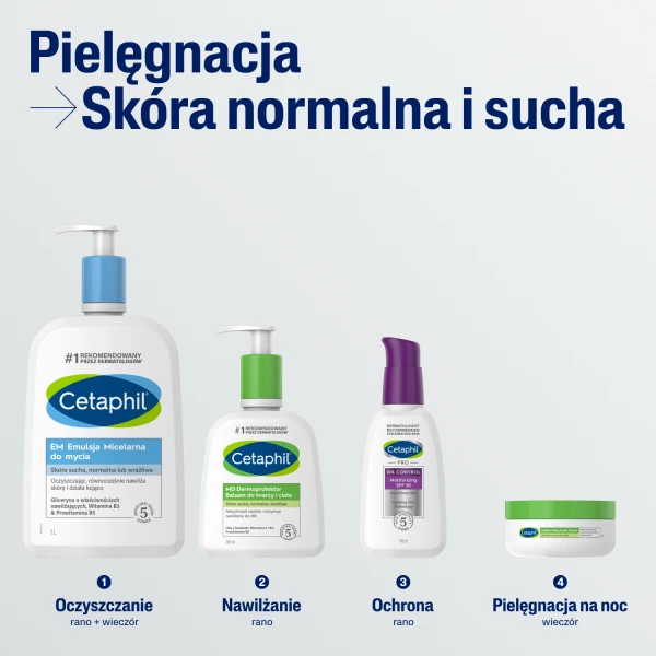 Cetaphil EM, emulsja micelarna do mycia, 1 l