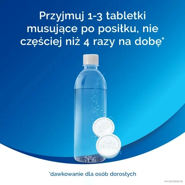 Alka-Seltzer, 324 mg, 10 tabletek musujących