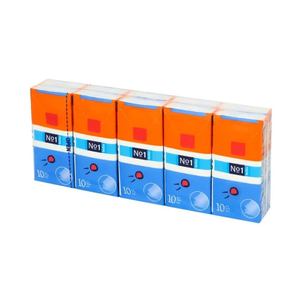 Bella Chusteczki higieniczne, 10 x 10 sztuk