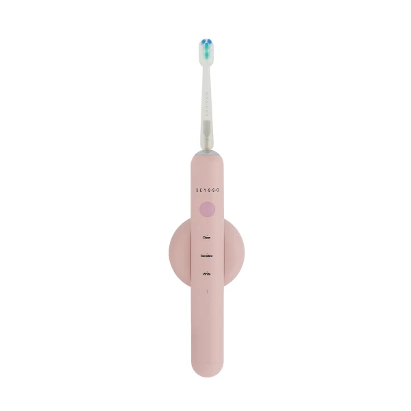 Seysso Junior Pink, szczoteczka soniczna, różowa, 1 sztuka