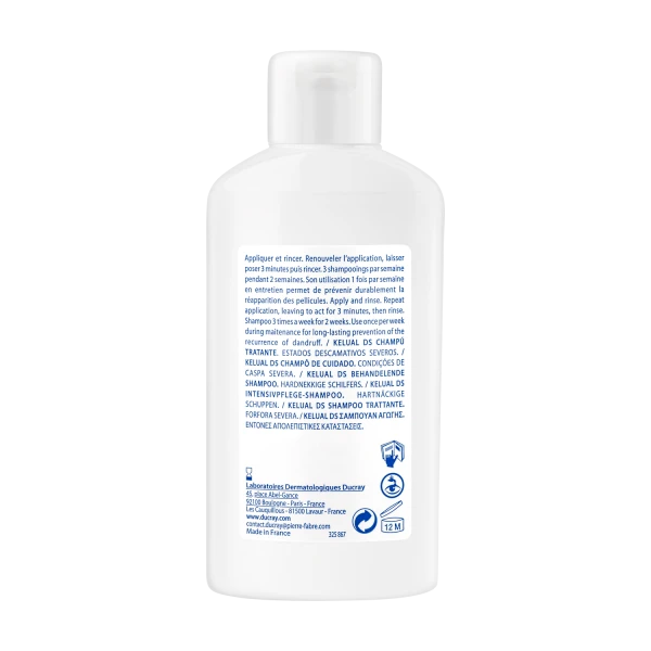 Ducray Kelual DS, szampon przeciwłupieżowy, ciężkie stany łupieżowe, 100 ml