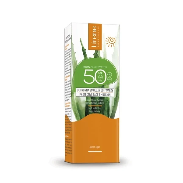 Lirene Sun, ochronna emulsja do twarzy, SPF 50, 50 ml