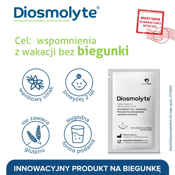 Diosmolyte, 12 saszetek