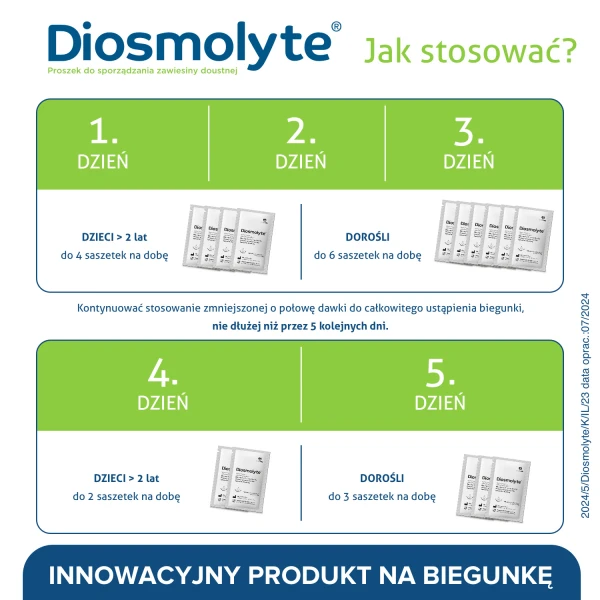 Diosmolyte, 12 saszetek