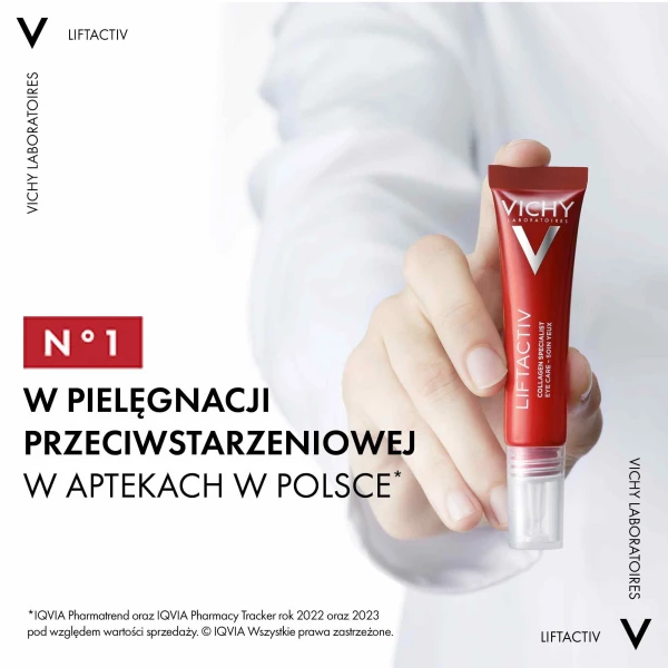 Vichy Liftactiv Collagen Specialist, krem pod oczy, 15 ml