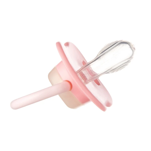 Canpol Babies, smoczek uspokajający, 6-18 miesięcy, silikonowy, symetryczny, świecący w ciemności, Exotic Animals, panda, 1 sztuka