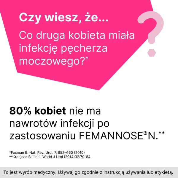 Femannose N, D-mannoza, 30 saszetek