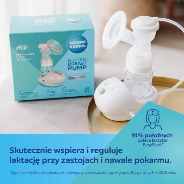 Canpol EasyStart, laktator elektryczny, 1 sztuka