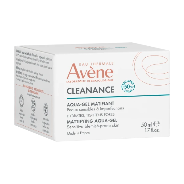 Avene Cleanance Aqua-gel, żel matujący, 50 ml