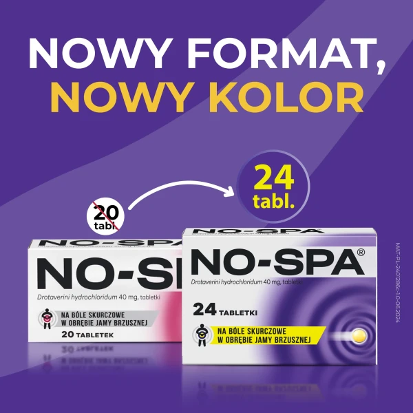 No-Spa, 40 mg, 24 tabletki