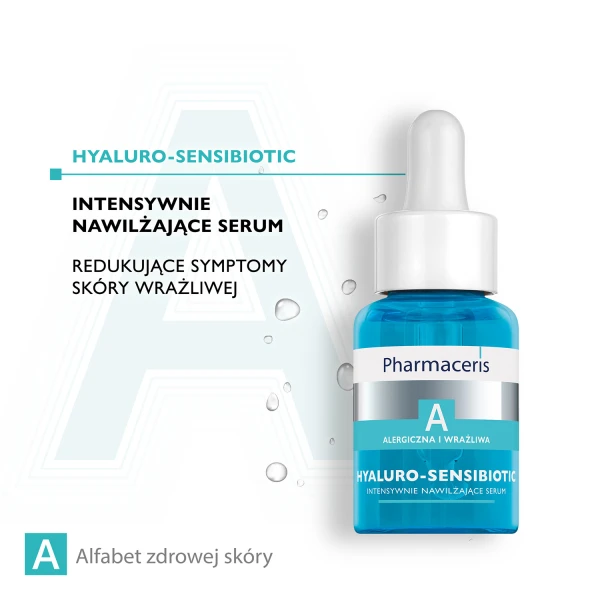 Pharmaceris A, Hyaluro-Sensibiotic, Intensywne Nawilżające Serum, 30 ml