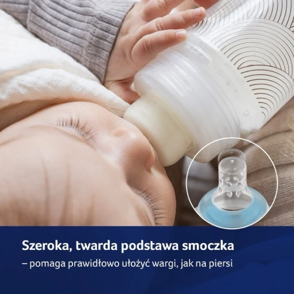 Lovi Trends, butelka ze smoczkiem dynamicznym, Harmony, od 3 miesiąca, 250 ml