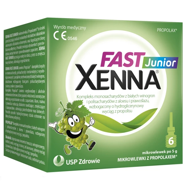 Xenna Fast Junior, mikrowlewka dla dzieci powyżej 1 roku, 6 sztuk