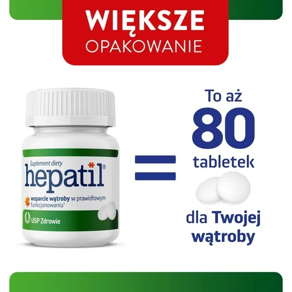 Hepatil 150 mg, 80 tabletek