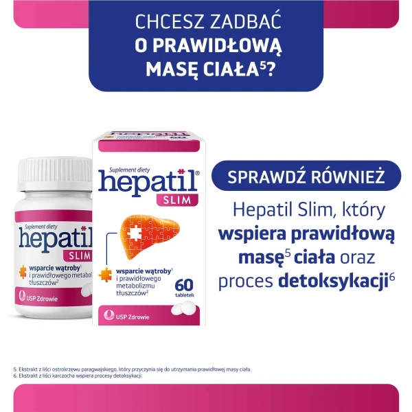 Hepatil 150 mg, 80 tabletek