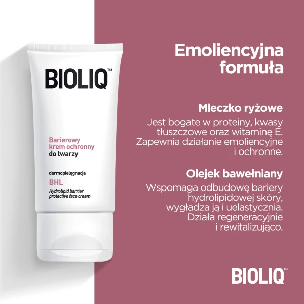 Bioliq BHL Krem ochronny do twarzy, 50 ml