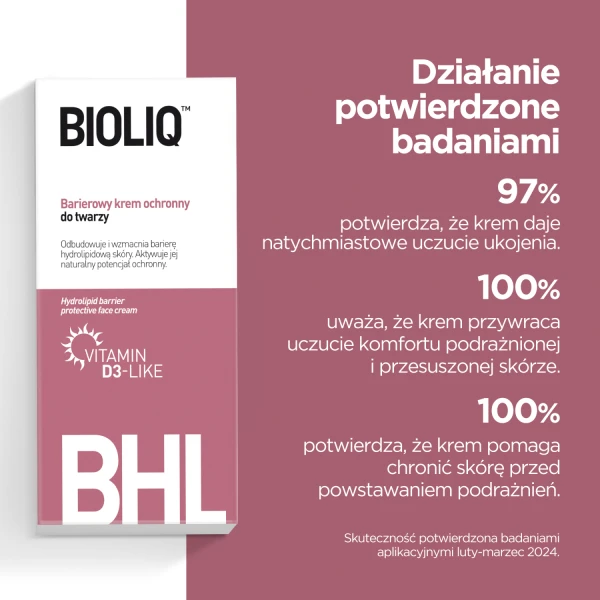 Bioliq BHL Krem ochronny do twarzy, 50 ml