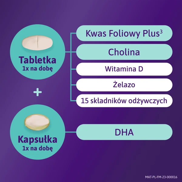 Femibion 3 Karmienie piersią, 28 tabletek + 28 kapsułek