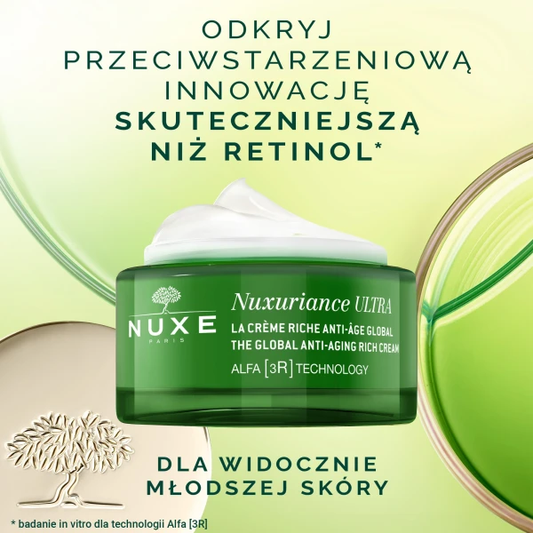 Zestaw Nuxe Nuxuriance Ultra, bogaty krem na dzień, 50 ml + krem na noc, 15 ml