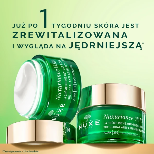 Zestaw Nuxe Nuxuriance Ultra, bogaty krem na dzień, 50 ml + krem na noc, 15 ml