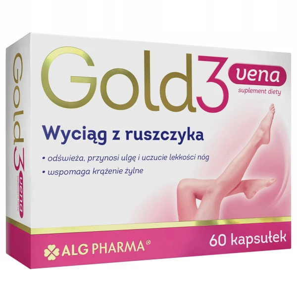 Gold3vena, 60 kapsułek