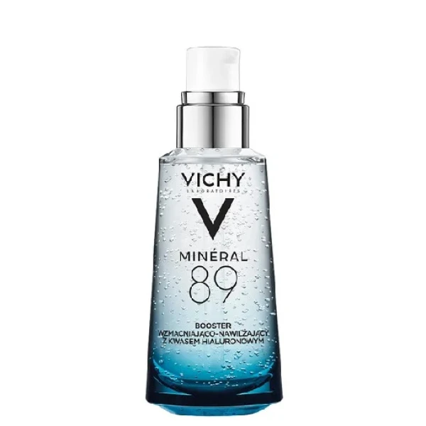 Zestaw Vichy Mineral 89, Booster nawilżająco-wzmacniający, 50 ml+ bogaty krem do twarzy, 50ml