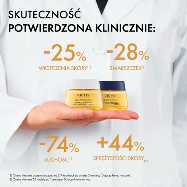 Zestaw Vichy Neovadiol Magistral, balsam na dzień przeciw wiotczeniu skóry, 50 ml + krem na noc, 50 ml