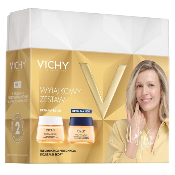 Vichy Neovadiol Peri-Menopause, ujędrniający krem na dzień, 50 ml + ujędrniający krem na noc, 50 ml