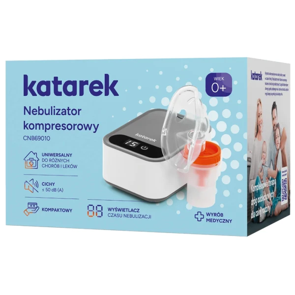 Katarek, nebulizator kompresorowy CNB69010, 1 sztuka