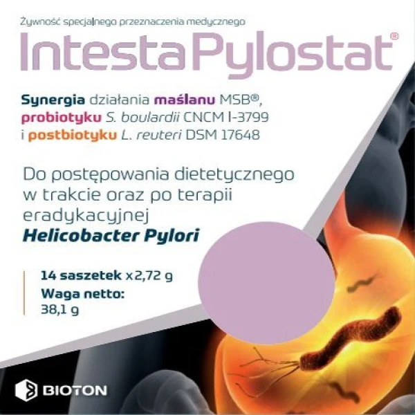 Intesta Pylostat, 14 saszetek