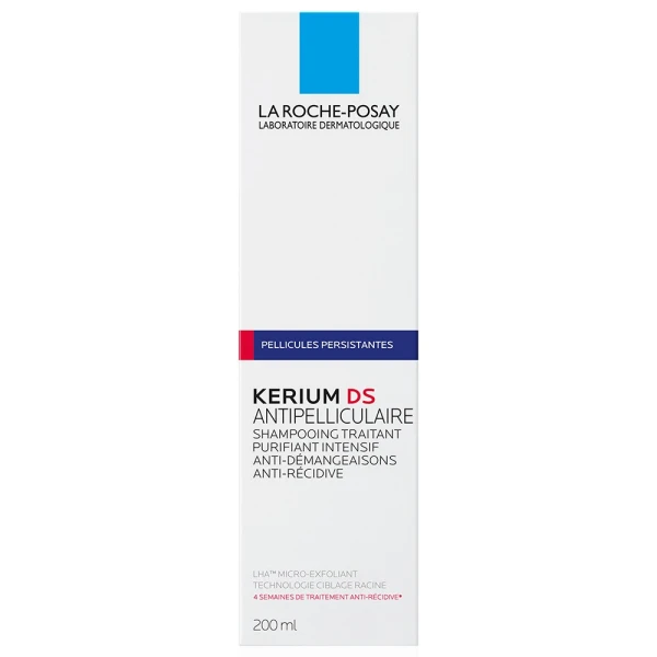 La Roche-Posay Kerium DS, szampon przeciwłupieżowy, 200 ml