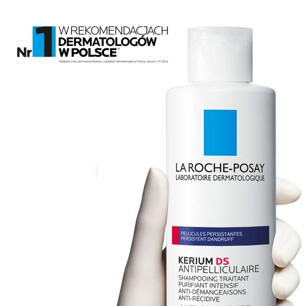 La Roche-Posay Kerium DS, szampon przeciwłupieżowy, 200 ml