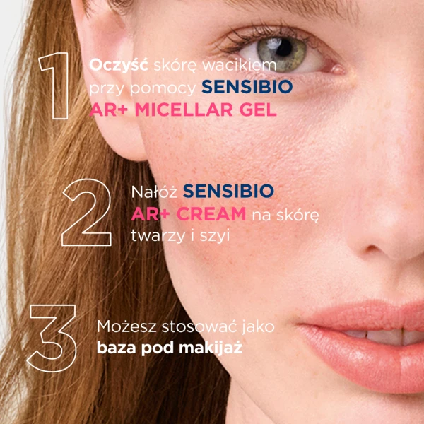Bioderma Sensibio AR+ Cream, krem redukujący zaczerwienienia kojąco-nawilżający dla skóry wrażliwej, 40 ml