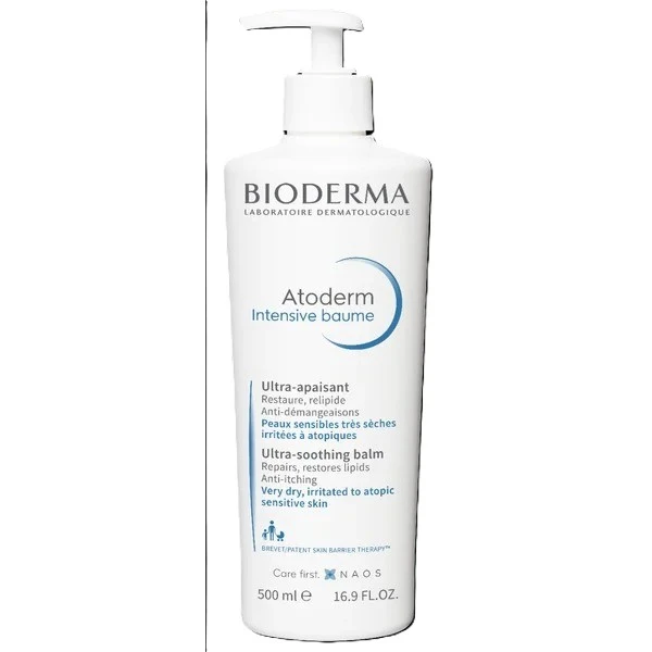 Bioderma Atoderm Intensive baume, balsam ultra-kojący, 2 x 500 ml