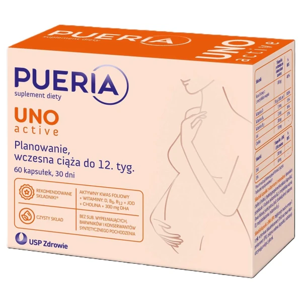 Pueria Uno Active, 60 kapsułek