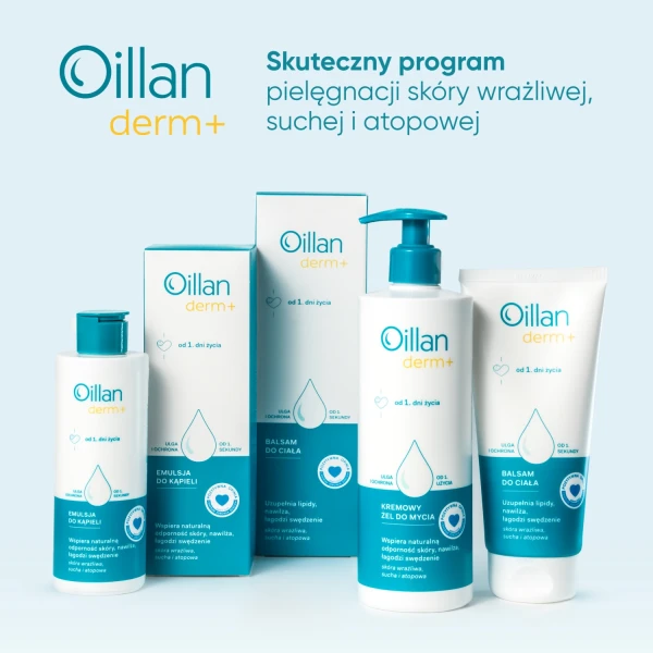 Oillan Derm+, krem-koncentrat do rąk, od 1 dnia życia, 75 ml