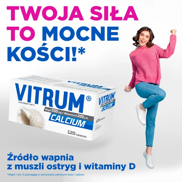 Vitrum Calcium, 120 tabletek