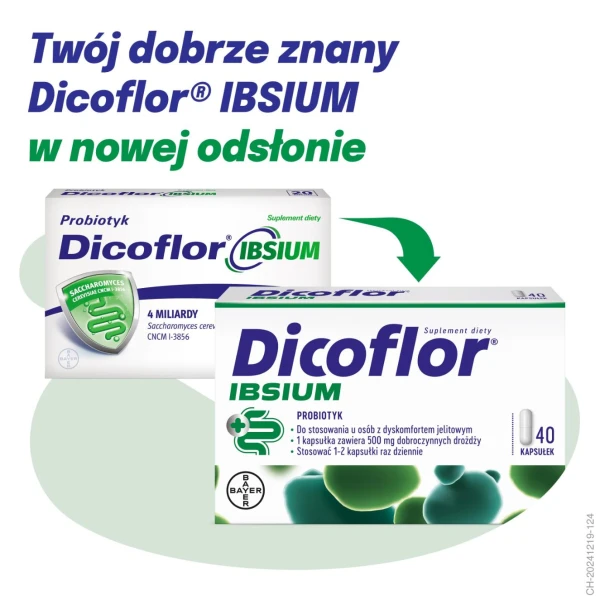 Dicoflor Ibsium, 40 kapsułek